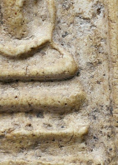 สมบัติบ้าน องค์เนื้อธรรมชาติสุด พระสมเด็จวัดระฆัง พิมพ์ใหญ่ มีมวลสาร สภาพสวย  รูปที่ 16