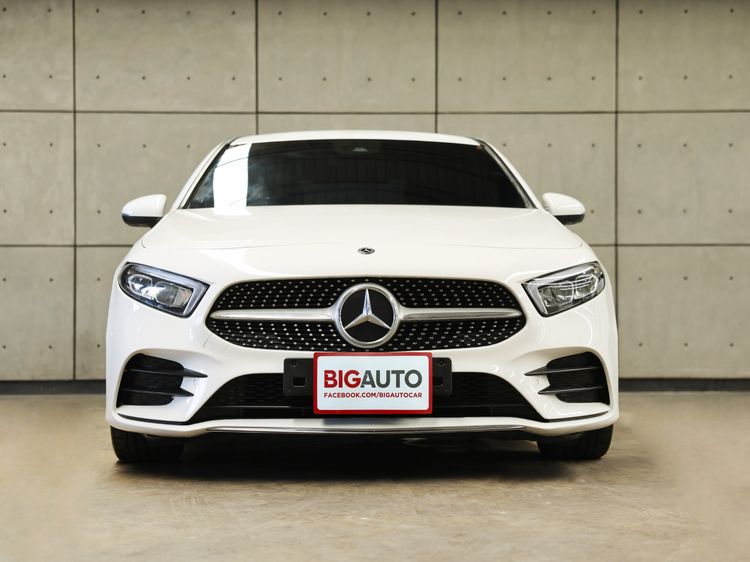 Mercedes-Benz A-Class 2021 A200 Sedan เบนซิน ไม่ติดแก๊ส เกียร์อัตโนมัติ ขาว รูปที่ 3