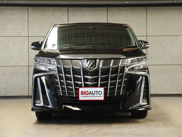 Toyota Alphard 2020 2.5 S C-Package Van เบนซิน ไม่ติดแก๊ส เกียร์อัตโนมัติ ดำ รูปที่ 4