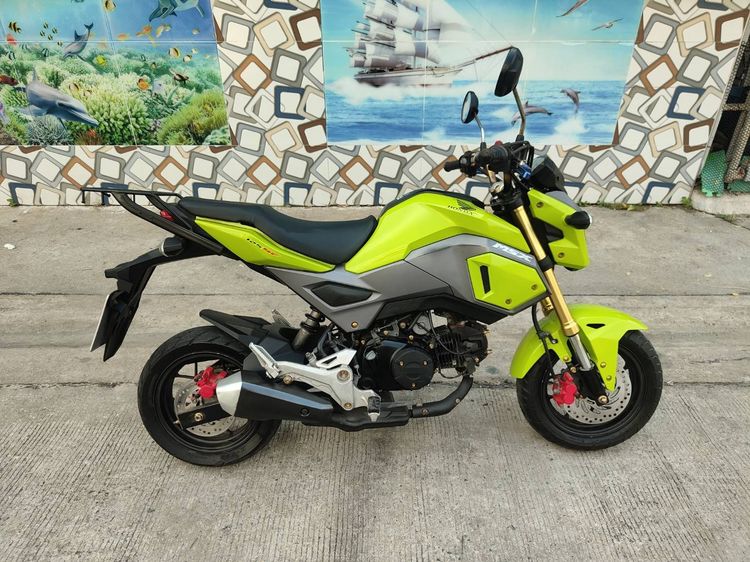 🛵ยังไงก็ขาย MSX125 ปี 59 เครื่องดี สีสวย สตาร์ทมือ(ล๊อคคอไม่ได้) รถบ้านพร้อมใช้งาน เปลี่ยนน้ำมันเครื่องฟรี ส่งฟรี30กิโล รูปที่ 3