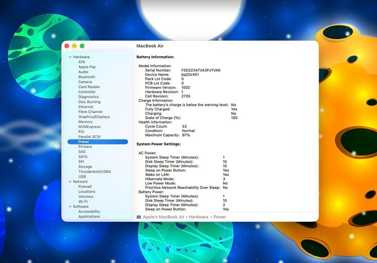 MacBook Air 13-inch M1,2020 Ram8GB SSD256GB SpaceGray รูปที่ 13