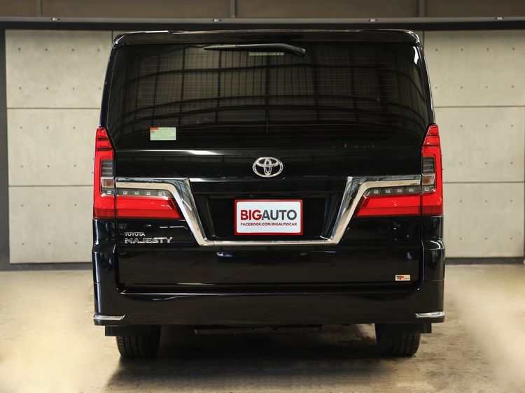 Toyota Majesty 2021 2.8 Premium Van ดีเซล ไม่ติดแก๊ส เกียร์อัตโนมัติ ดำ รูปที่ 4