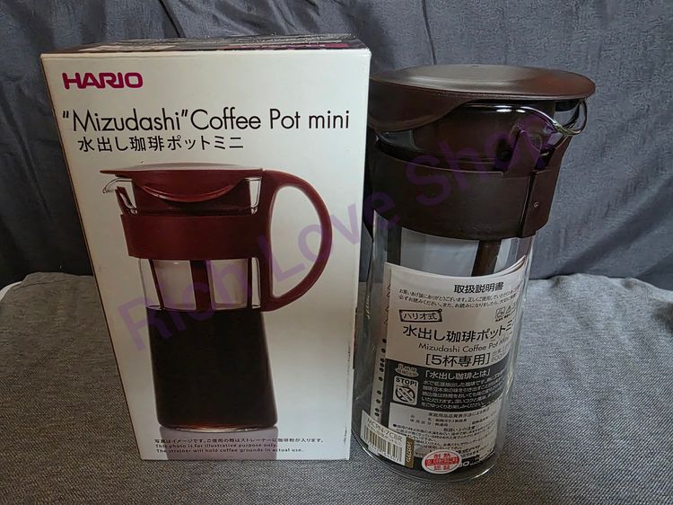 ขายเหยือกสกัดกาแฟ HARIO MIZUDASHI + French Press ของใหม่ รูปที่ 2