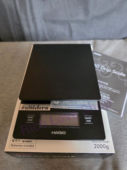ขาย HARIO V60 Drip Scale (VSTN-2000B) แท้ ของใหม่ รูปที่ 2
