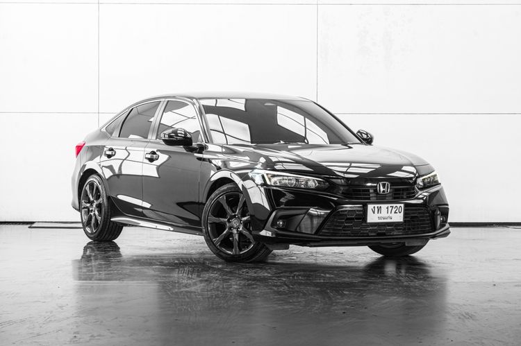 Honda Civic 2021 1.5 EL+ Sedan เบนซิน ไม่ติดแก๊ส เกียร์อัตโนมัติ ขาว รูปที่ 3