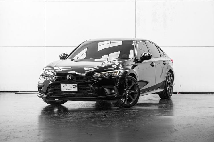 Honda Civic 2021 1.5 EL+ Sedan เบนซิน ไม่ติดแก๊ส เกียร์อัตโนมัติ ขาว รูปที่ 2