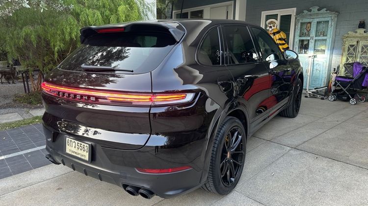 Porsche Cayenne 2010 3.0 V6 Hybrid Utility-car ไฮบริด ไม่ติดแก๊ส เกียร์อัตโนมัติ ดำ รูปที่ 4