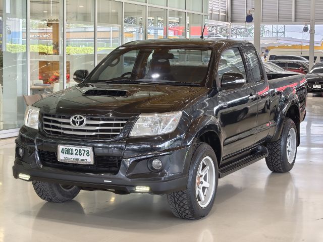 รถ Toyota Hilux Vigo 2.5 E Prerunner VN Turbo TRD สี ดำ