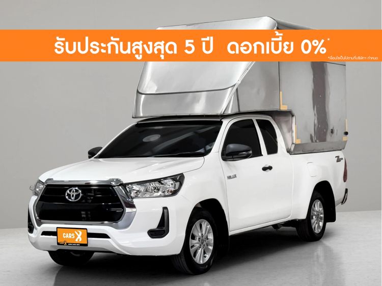 รถ Toyota Hilux Revo Smart Cab 2.4 Mid Prerunner สี ขาว