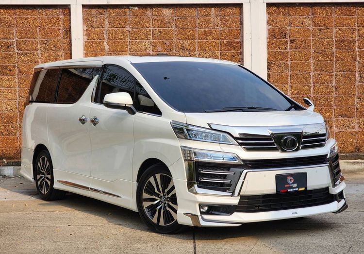 รถ Toyota Vellfire 2.5 Z G Edition สี ขาว