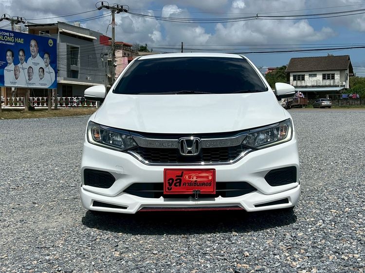 Honda City 2017 1.5 V i-VTEC Sedan เบนซิน ไม่ติดแก๊ส เกียร์อัตโนมัติ ขาว รูปที่ 3