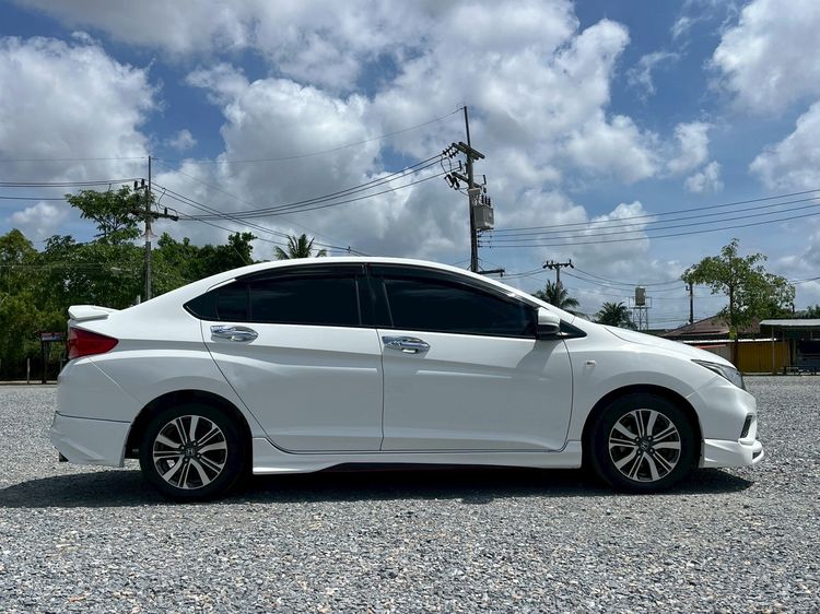 Honda City 2017 1.5 V i-VTEC Sedan เบนซิน ไม่ติดแก๊ส เกียร์อัตโนมัติ ขาว รูปที่ 4