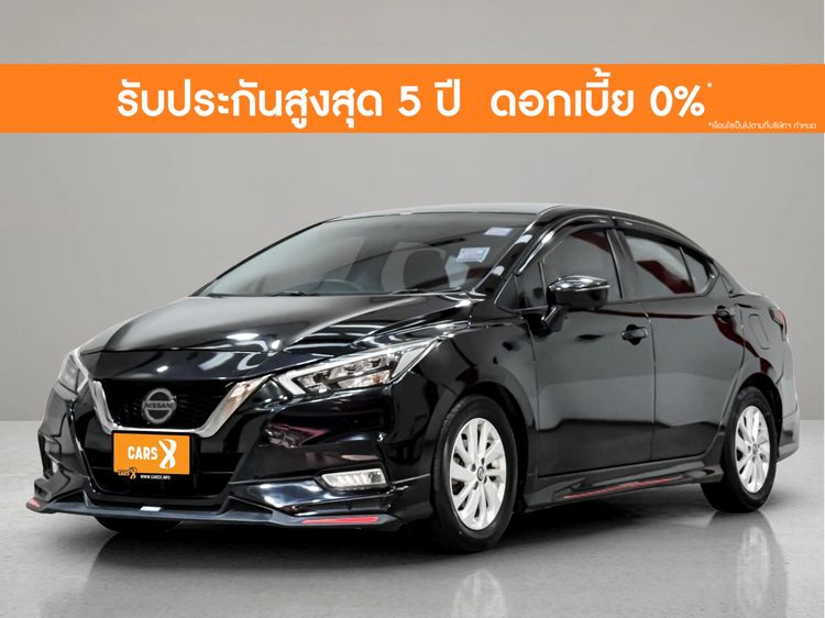 Nissan Almera 2020 1.0 VL Sedan เบนซิน ไม่ติดแก๊ส เกียร์อัตโนมัติ ดำ