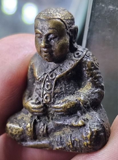 พระสังกัจจายน์ หลวงพ่อเงิน พิมพ์ทรงเครื่อง พิมพ์ใหญ่ เนื้อทองผสม สวยๆครับ กรุวัดเขาพระใต้ อ.ทับคล้อ จ.พิจิตร รูปที่ 3