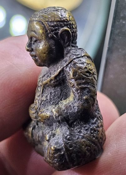 พระสังกัจจายน์ หลวงพ่อเงิน พิมพ์ทรงเครื่อง พิมพ์ใหญ่ เนื้อทองผสม สวยๆครับ กรุวัดเขาพระใต้ อ.ทับคล้อ จ.พิจิตร รูปที่ 5