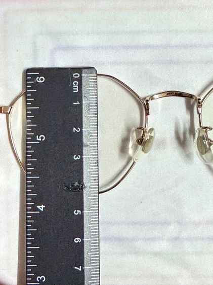 ❇️(สภาพเหมือนใหม่)❇️ แว่นตากรองแสง เลนส์ไม่เปลี่ยนสี ยี่ห้อ OWNDAYS รุ่น CSU1003B-2S กรอบสีทอง รูปที่ 6