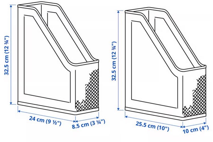ขายแฟ้มตั้งเอกสาร IKEA สีขาว (มือสอง) รูปที่ 4