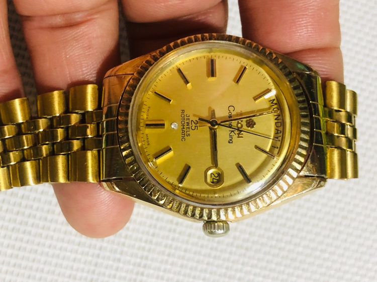 Titoki Cosmo King Automatic Gold DIAL 25 Jewels รูปที่ 8