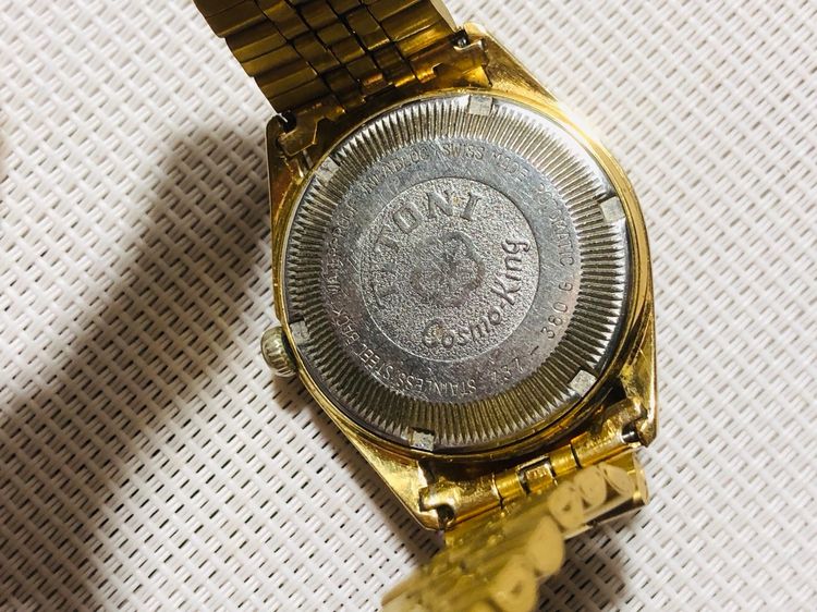 Titoki Cosmo King Automatic Gold DIAL 25 Jewels รูปที่ 4