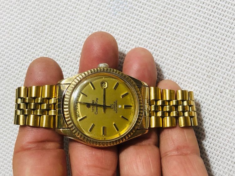 Titoki Cosmo King Automatic Gold DIAL 25 Jewels รูปที่ 3