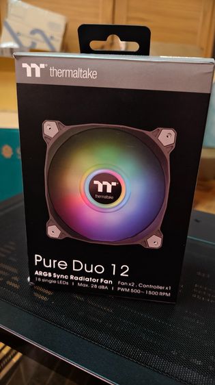 เคส Tsunami mini + ชุดน้ำ 2 ตอน CM ML240L + พัดลม4ตัวสภาพดี รูปที่ 3