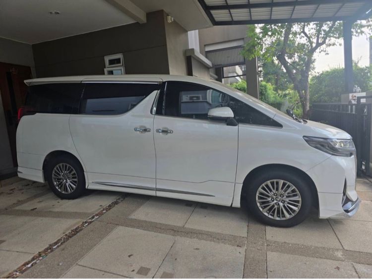 Toyota Alphard 2021 2.5 Hybrid Van เบนซิน เกียร์อัตโนมัติ ขาว รูปที่ 4