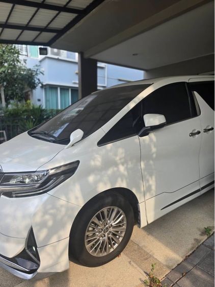 Toyota Alphard 2021 2.5 Hybrid Van เบนซิน เกียร์อัตโนมัติ ขาว รูปที่ 3