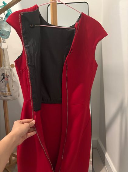 เดรทยาว สีแดง รูปที่ 6