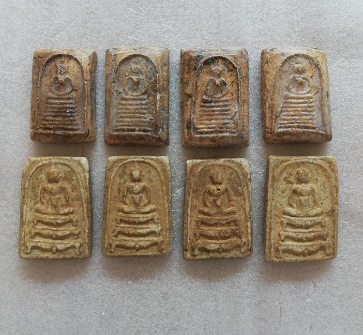 สมเด็จเกศไชโย สมเด็จพิมพ์พุดซ้อน 8 องค์ 300-ส่งฟรี ชุดที่4 รูปที่ 2