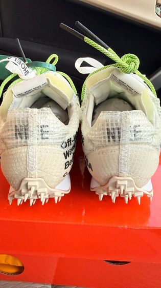 รองเท้า Nike x Off white Waffle Racer Electric green 37EU 24.5cm 5UK 6US ใหม่ SHOP ไทย รูปที่ 4