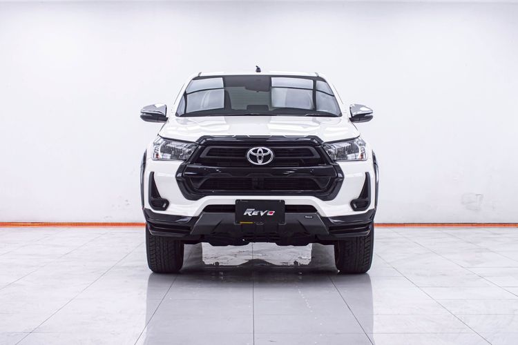 Toyota Hilux Revo 2021 Double Cab 2.4 Entry Prerunner Pickup ดีเซล ไม่ติดแก๊ส เกียร์ธรรมดา ขาว รูปที่ 4