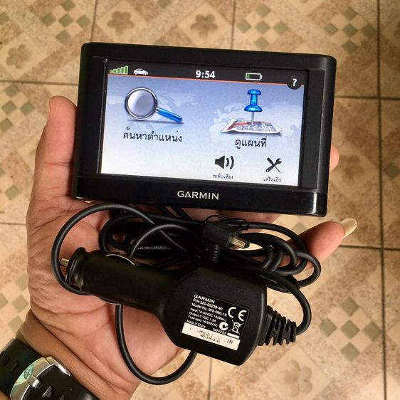 Garmin Nuvi42 จอทัชสกรีน4.3นิ้ว ใช้งานได้ปกติ แผนที่เดิมปี2013(ต้องไปอัพแผนที่) แบตเก็บไฟ มีอุปกรณ์ครบ