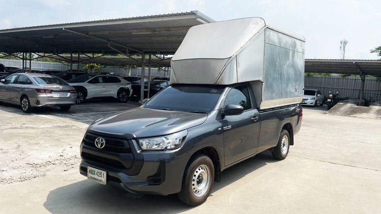 Toyota Hilux Revo 2024 2.4 Entry Pickup ดีเซล ไม่ติดแก๊ส เกียร์ธรรมดา เทา รูปที่ 2