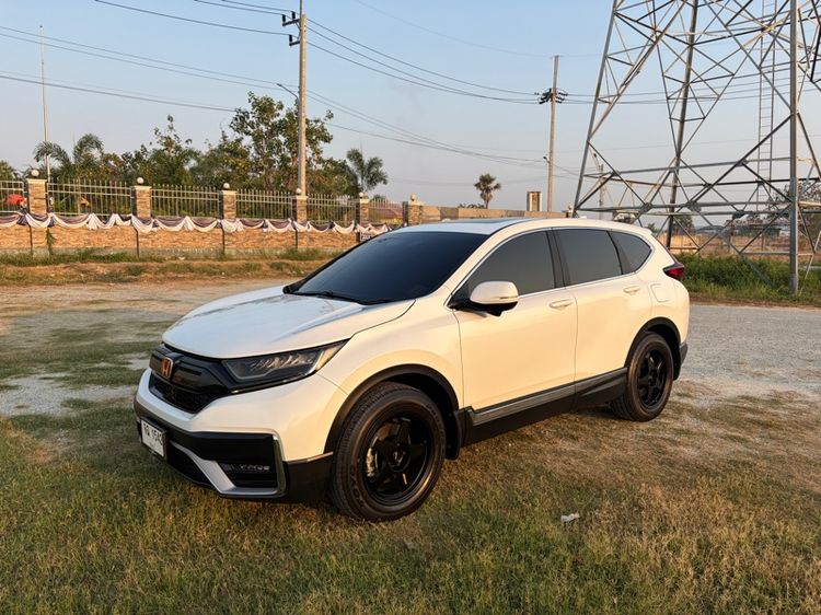 Honda CR-V 2021 2.4 EL 4WD Utility-car เบนซิน เกียร์อัตโนมัติ ขาว รูปที่ 2