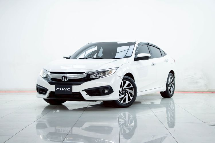 รถ Honda Civic 1.8 EL i-VTEC สี ขาว