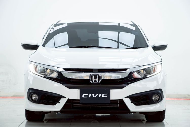 Honda Civic 2016 1.8 EL i-VTEC Sedan เบนซิน ไม่ติดแก๊ส เกียร์อัตโนมัติ ขาว รูปที่ 3