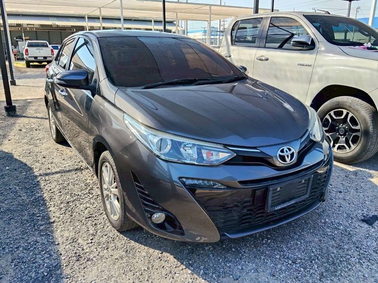 Toyota Yaris 2018 1.2 G Sedan เบนซิน ไม่ติดแก๊ส เกียร์อัตโนมัติ เทา รูปที่ 2