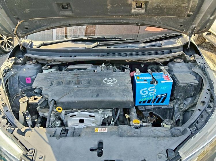 Toyota Yaris 2018 1.2 G Sedan เบนซิน ไม่ติดแก๊ส เกียร์อัตโนมัติ เทา รูปที่ 4