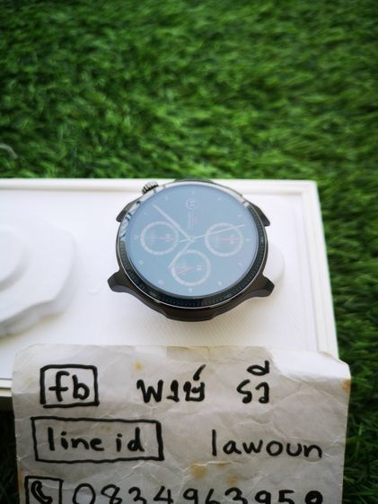 Amazfit balance 2 อุปกรณ์ครบยกกล่องสายเดิมครบหมด ติดกระจกกันรอยให้แล้ว สภาพใหม่เอี่่ยมสวยมากประกันอีกนานหน้าจอกระจก saphire สุ รูปที่ 5
