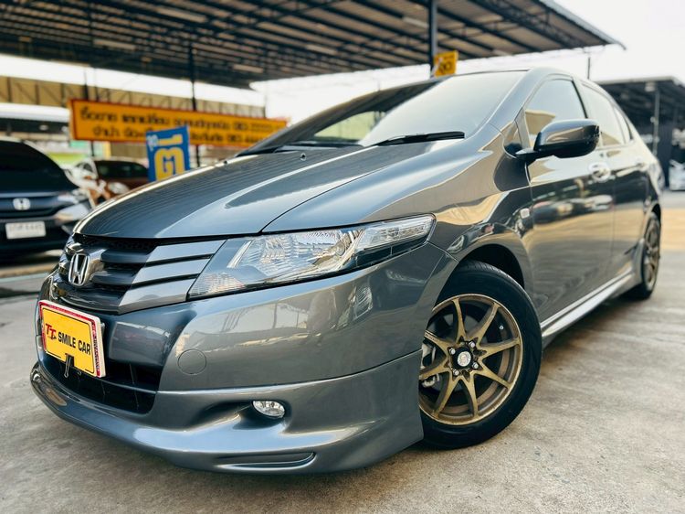 Honda City 2011 1.5 S Sedan เบนซิน ไม่ติดแก๊ส เกียร์อัตโนมัติ เทา รูปที่ 2