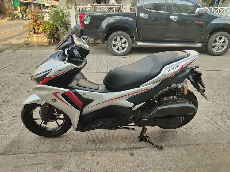 🛵ยังไงก็ขาย AEROX-ABS ปี 64 เครื่องดี สีสวย สตาร์ทมือ เบรคABS เล่มชุดโอนครบ+เปลี่ยนถ่ายน้ำมันเครื่องฟรี ส่งฟรี30 ก.ม รูปที่ 2