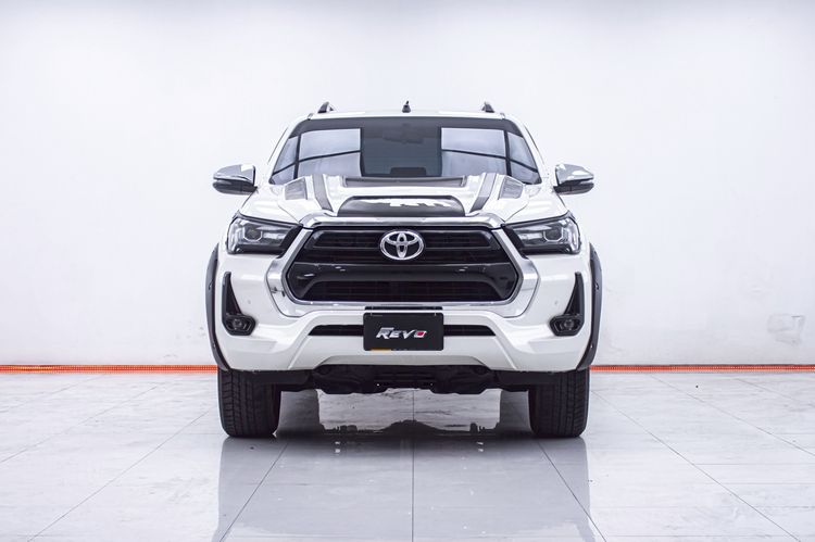 Toyota Hilux Revo 2021 2.4 Prerunner High Pickup ดีเซล ไม่ติดแก๊ส เกียร์อัตโนมัติ ขาว รูปที่ 4