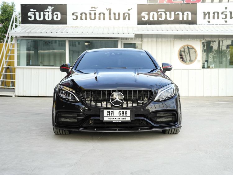 Mercedes-Benz C-Class 2018 C43 Sedan เบนซิน ไม่ติดแก๊ส เกียร์อัตโนมัติ ดำ รูปที่ 4