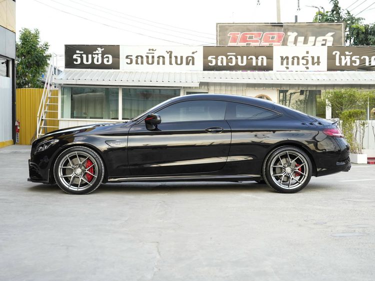 Mercedes-Benz C-Class 2018 C43 Sedan เบนซิน ไม่ติดแก๊ส เกียร์อัตโนมัติ ดำ รูปที่ 3