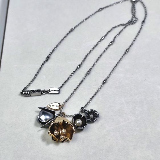 🔖สร้อย COACH รุ่น Tea Rose  ของจริงสวยมาก งานจากต่างประเทศ รูปที่ 9