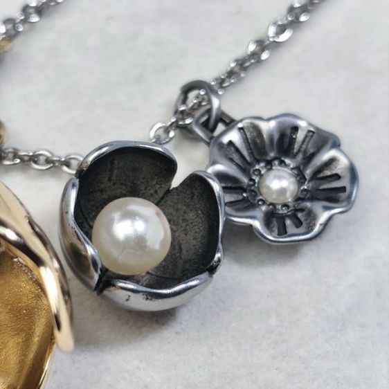 🔖สร้อย COACH รุ่น Tea Rose  ของจริงสวยมาก งานจากต่างประเทศ รูปที่ 4