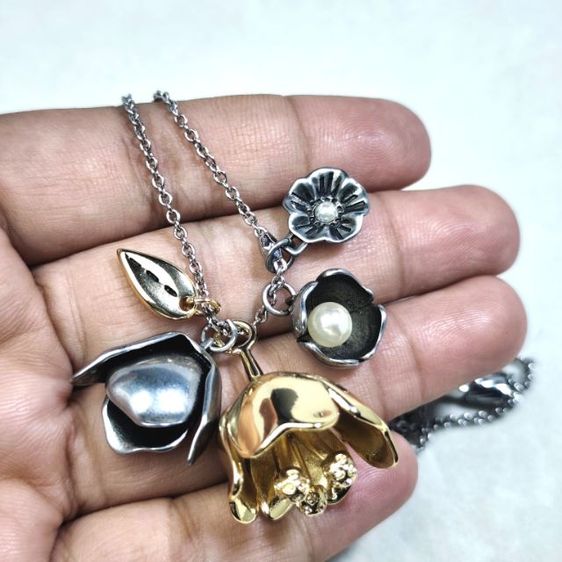 🔖สร้อย COACH รุ่น Tea Rose  ของจริงสวยมาก งานจากต่างประเทศ รูปที่ 2