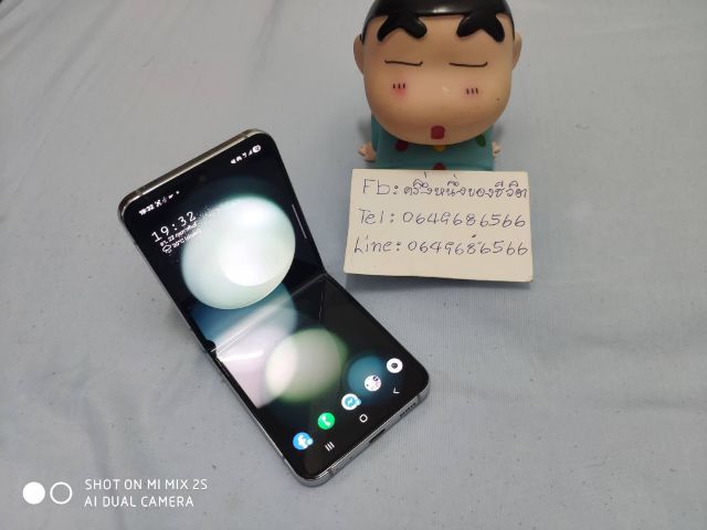 z flip 5 สวยๆ5500บาทตำหนินิดใช้งานปรกติ รูปที่ 10