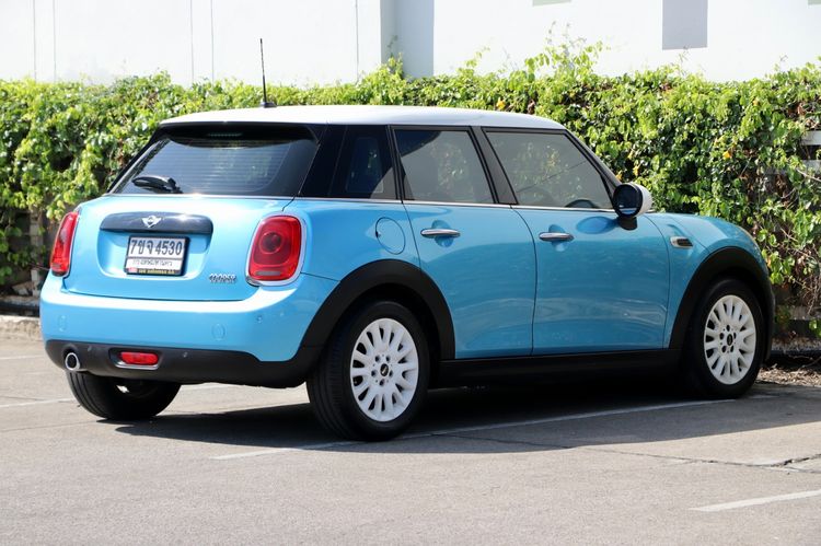 Mini Hatch Cooper 2016 1.5 Sedan เบนซิน ไม่ติดแก๊ส เกียร์อัตโนมัติ ฟ้า รูปที่ 4