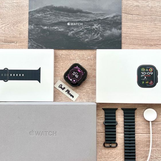Apple Watch Ultra 2 Black แบต 100 ใส่ซิม จอสวยใสไม่มีรอย ใช้ถนอมดูแลอย่างดี แท้ครบยกกล่อง รูปที่ 13